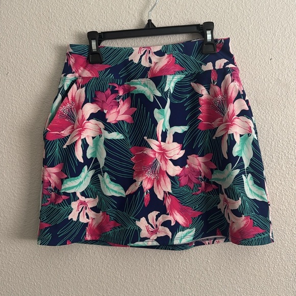 TOMMY BAHAMA Upf 50 Active A-line Pickleball Golf Active Skirt Skort - Picture 2 of 7